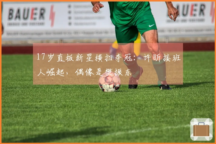 17岁直板新星横扫夺冠：许昕接班人崛起，偶像是樊振东